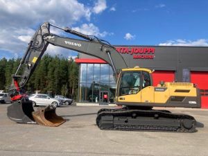 VOLVO EC 300 DL / Pyörittäjä, 2 Kauhaa, Rasvari, Crawler excavators