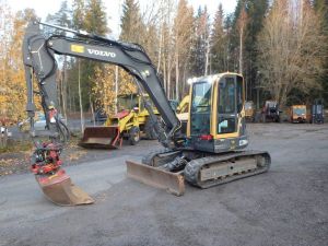 VOLVO ECR 88 PLUS, Midi excavators 7t - 12t