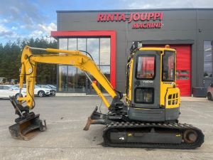 YUCHAI YC 60 R / Kallistaja, 2 Kauhaa, Hyvät telat!, Mini-excavators < 7t