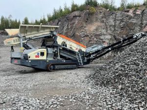 METSO Lokotrack ST2.8, Siktar