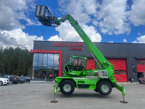 MERLO Roto 40.25 M CS S / Henkilökori, 10-katsastettu, Telescopic handlers