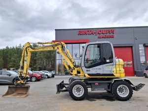 NEW HOLLAND MH 2.6 / Pyörittäjä, Luiskakauha, Pienet tunnit!, Wheeled excavators