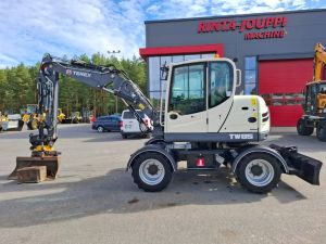 TEREX TW 85 / Rasvari, Engcon+pihdit, Lämmitin,, Wheeled excavators