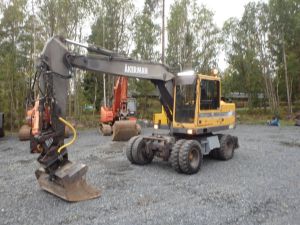 VOLVO EW 150, Wheeled excavators