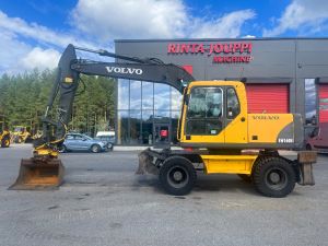 VOLVO EW 160 B / Engcon, Kauha, Rasvari, Lämmitin, Wheeled excavators