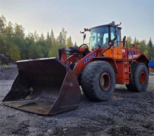 FIAT-HITACHI W270, rasvari, kauha, Wheel loaders