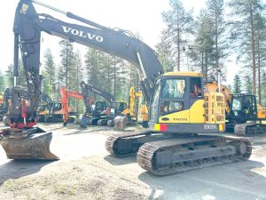 Volvo ECR235CL PYÖRITTÄJÄ, 3D-LAITTEET, Telakaivukoneet