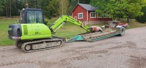 Hyundai Robex 55 / Lavetti, Engcon, 2 Kauhaa, Tulossa!