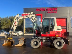 Takeuchi TB 295 W / Engcon, 3 kauhaa, Rasvari, Lämmitin