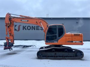 Doosan DX180LCH PYÖRITTÄJÄLLÄ