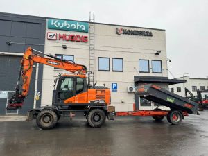 Doosan DX160W-5  KÄRRY, PYÖRITTÄJÄ YM.