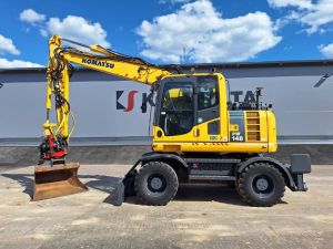 Komatsu MYYTY! SOLD!  PW148-8 PYÖRITTÄJÄLLÄ