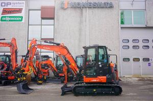 Kubota U56-5 VALMIIKSI VARUSTELTU