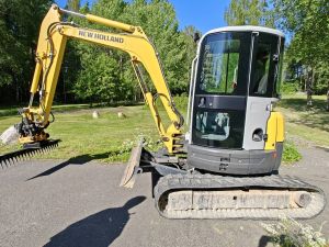 New Holland E50SR.2 Vähän ajettu, Engcon pyörittäjä