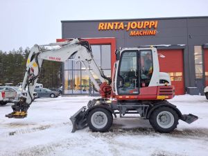 Takeuchi TB 295 W / Pyörittäjä, pihdit, Lämmitin, Rasvari