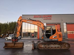 Doosan DX 140 LCR / Pyörittäjä, Leica 3D,Hyvillä kamoilla