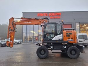 Hitachi ZX 145 W-6/ Rasvari, Engcon+pihdit, Lämmitin!