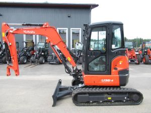 Kubota U36-4 UUSI, TAKUU 24KK