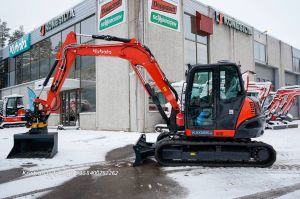 Kubota KX085-5 UUSI AJAMATON PYÖRITTÄJÄLLÄ