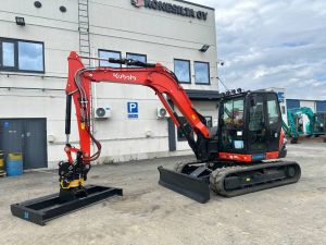 KUBOTA KX 085-5 Uusi facelift varusteilla