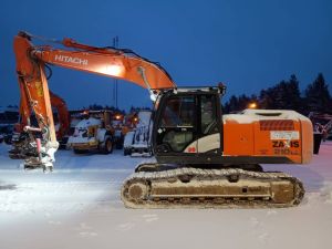 HITACHI MYYTY! SOLD!  ZX210LC-5 PYÖRITTÄJÄLLÄ