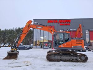 Doosan DX160LC / Metsämalli, Engcon, Kauha, Rasvari, YM!