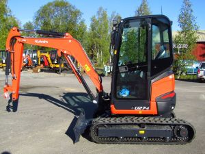 KUBOTA U27-4 UUSI, TAKUU 24KK