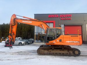 Doosan DX 225 LC / Pyörittäjä, Rasvari, Lämmitin