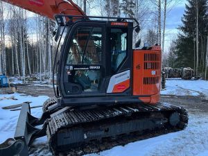 HITACHI ZX135US-7, Bandburna grävmaskiner