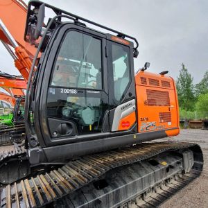 HITACHI ZX225USRLC-7, Bandburna grävmaskiner