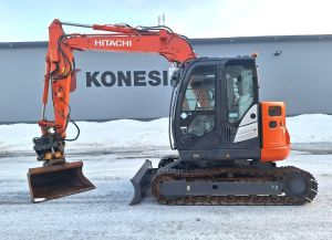 HITACHI ZX85US-5 PYÖRITTÄJÄ, 3-KAUHAA, Midigrävmaskiner 7t - 12t