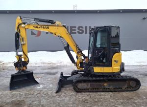 YANMAR ViO57-6A PYÖRITTÄJÄ, RASVARI YM., Minigrävare < 7t