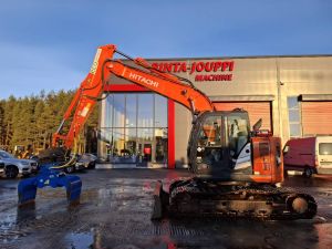 Hitachi ZX 135 US-6/ Materiaalikoura, Rasvari, Lämmitin, Telakaivukoneet