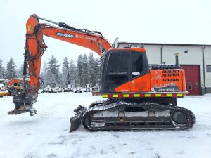 DOOSAN DX160LCH-5 METSÄMALLI -HUIPPUVARUSTEET-