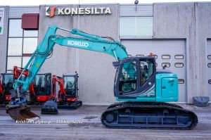 Kobelco SK140SRLC-5 Suoalusta PYÖRITTÄJÄLLÄ