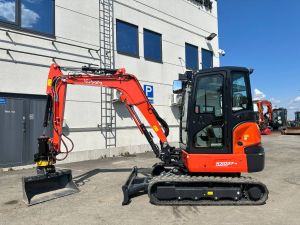 KUBOTA KX 037-4 Uutuus malli varusteilla