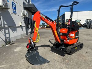 KUBOTA U 10 - 5 ex demo 20h ajettu kallistajalla