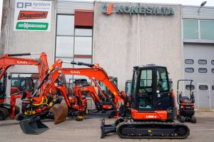 KUBOTA U56-5 VALMIIKSI VARUSTELTU