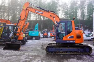 Doosan DX140LCR-5 PYÖRITTÄJÄLLÄ