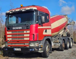 Scania 144G Betoniauto, Muut kuorma-autot, 2-akselinen