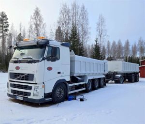 Volvo FH 520 8x4, Jyki TPV, Sora- ja kippiautot, 2-akselinen