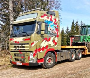 Volvo FH13 6x4, Vetopöytäautot, 2-akselinen