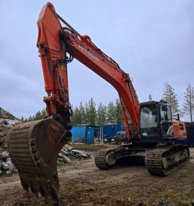 Hitachi ZX290LC, Rototilt, Leica 3D, Luiskakauha, Telakaivukoneet