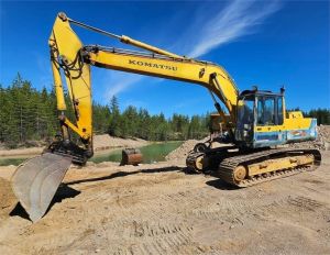 Komatsu PC210LC-3, Telakaivukoneet