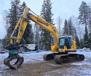 Komatsu PC228 USLC, Telakaivukoneet