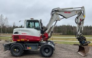 TAKEUCHI TB295W / Pyörittäjä, 3 kauhaa, Tulossa!