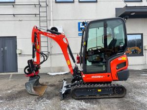 KUBOTA KX 019-4  Rototiltillä, Uutta vastaava