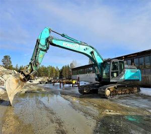 Kobelco SK300LC, Novatron, Kallistaja, Pyörittäjä, Ka