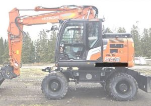 Hitachi ZX 155 W-7 KUIN UUSI