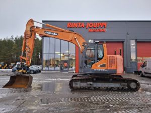 Doosan DX 235 LCR / Engcon, Kauha, Uudet ketjut